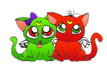 Tsuki and Hoshi